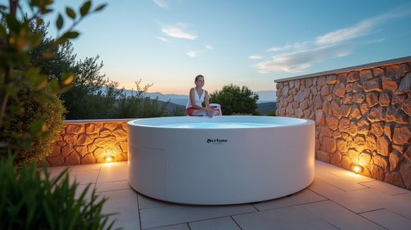 Vitalaca mini piscine coque avec Neptune Piscines